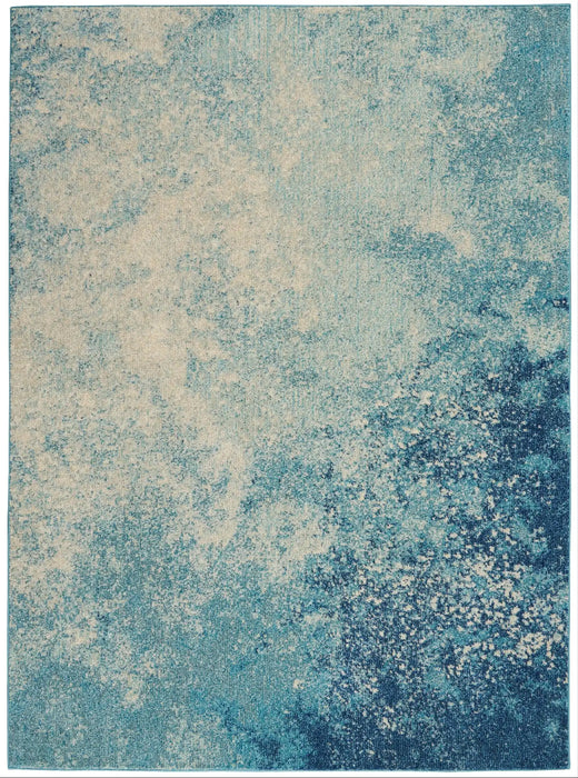 Nourison passion nourison psn10 navy light blue Blue, Ivory, Navy Living Room  Rug.