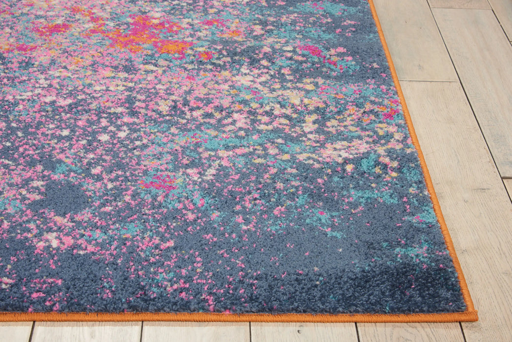 Nourison passion nourison psn10 sunburst Multicoloured Living Room  Rug.