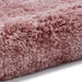 Think Rugs polar rose Pink Living Room Shaggy Rug.