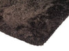 Asiatic plush plush dark chocolate Brown Living Room Shaggy Rug.