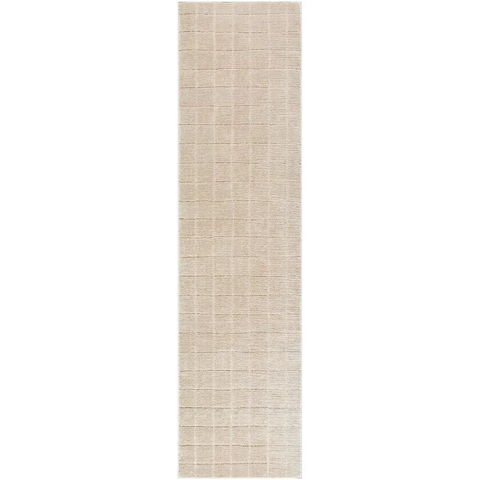 AMINA Our PNW Home x Livabliss Scandi High Pile Light Beige/Light Brown Rug