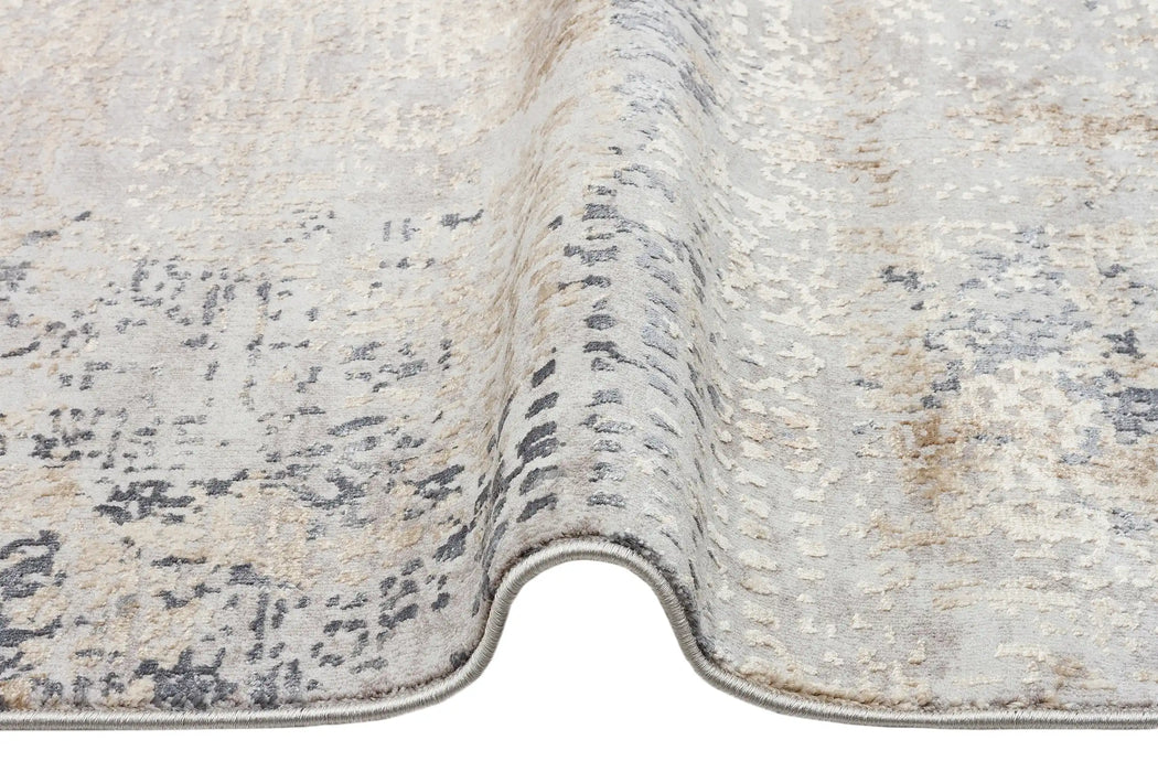 Concept Looms pollo poll106 silver grey Grey Living Room  Rug.