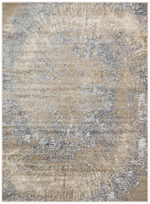 Concept Looms pollo poll109 taupe grey Brown, Grey Living Room  Rug.