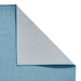 Think Rugs pop outdoors blue Blue Living Room Flat Weave Rug.