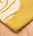 Asiatic devore matrix max15 yellow Yellow, Ivory  Wool Rug.