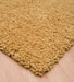 Asiatic asiatic spiral mustard Yellow Living Room Shaggy Rug.
