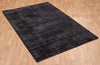 Asiatic blade charcoal Grey Living Room  Rug.