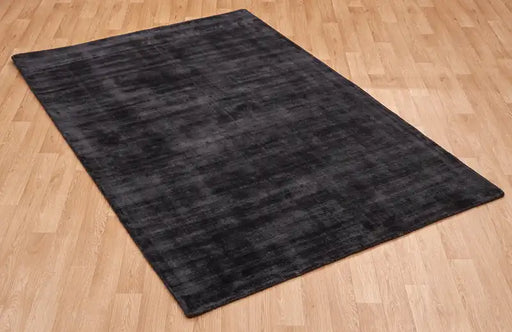 Asiatic blade charcoal Grey Living Room  Rug.