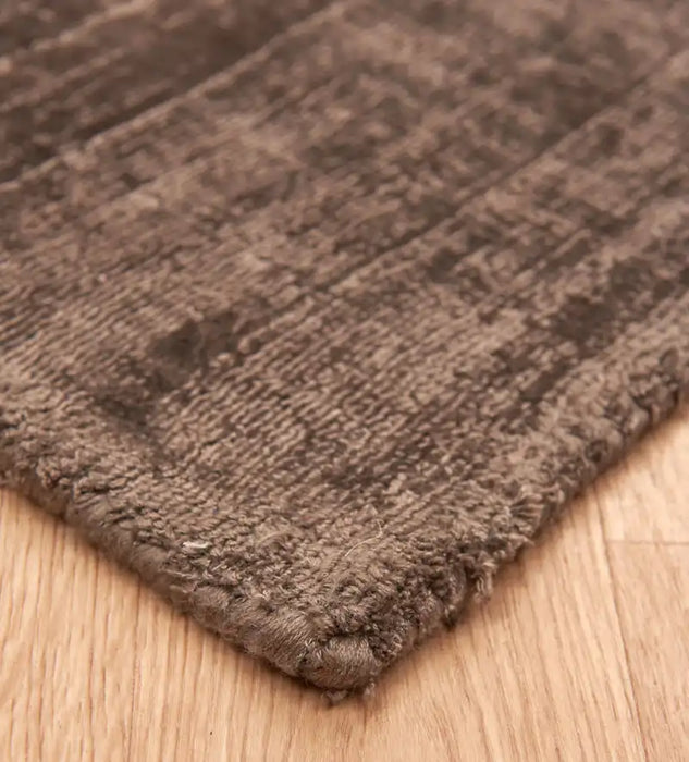 Asiatic blade border chocolate mocha Brown Living Room  Rug.