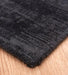 Asiatic blade border charcoal silver Grey Living Room  Rug.