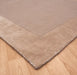 Asiatic ascot sand Beige Living Room Wool Rug.