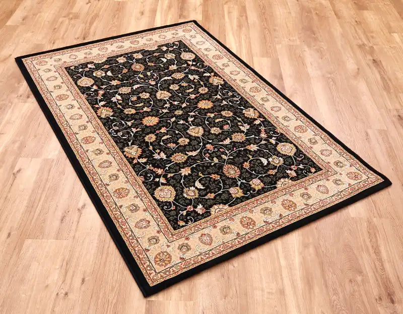 Mastercraft noble art 6529 090 Black Living Room  Rug.
