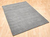 Asiatic york grey Grey Living Room Wool Rug.