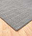 Asiatic york grey Grey Living Room Wool Rug.