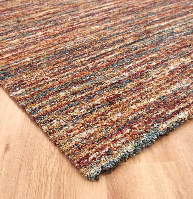 Mastercraft mehari 23067 2959 Multicoloured, Red Living Room Shaggy Rug.