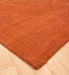 Asiatic york york terracotta Orange Living Room Wool Rug.