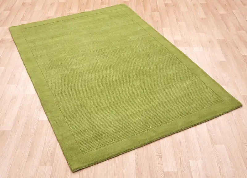 Asiatic york york green Green Living Room Wool Rug.