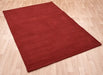 Asiatic york york poppy Red Living Room Wool Rug.