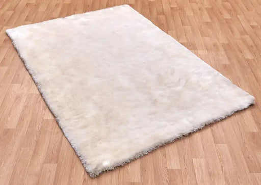 Asiatic whisper ivory Ivory Living Room Shaggy Rug.