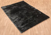Asiatic whisper graphite Grey Living Room Shaggy Rug.