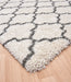 Asiatic logan lg10 Ivory Living Room Shaggy Rug.