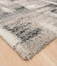 Mastercraft mehari 023 0182 6258 Grey, Beige, Ivory, Multicoloured Living Room Shaggy Rug.