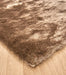 Asiatic whisper mocha Brown Living Room Shaggy Rug.
