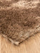 Asiatic whisper mocha Brown Living Room Shaggy Rug.