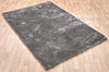 Asiatic whisper tungsten Grey Living Room Shaggy Rug.