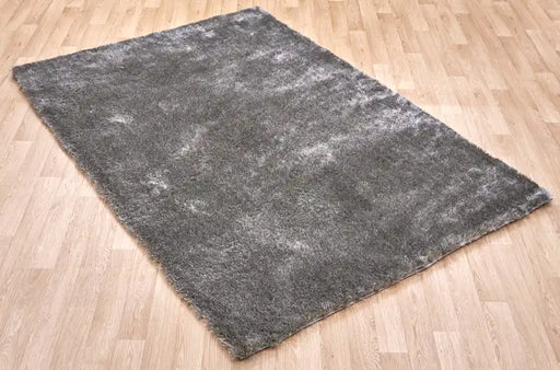 Asiatic whisper tungsten Grey Living Room Shaggy Rug.