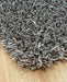 Asiatic metallica metallica silver Grey  Shaggy Rug.