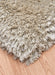 Asiatic plush pearl Ivory Living Room Shaggy Rug.