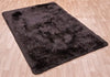 Asiatic plush plush dark chocolate Brown Living Room Shaggy Rug.
