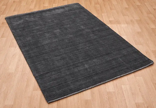 Asiatic linley slate Grey, Black Living Room  Rug.