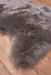 Asiatic sheepskin mink coloured sheepskin Brown Living Room Wool Rug.