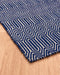 Asiatic sloan blue Blue Living Room Striped Rug.