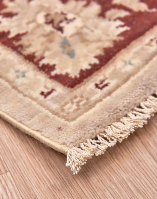 Asiatic chobi chobi 02 Beige, Red Living Room Wool Rug.