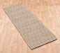Asiatic sloan taupe Brown Living Room Striped Rug.