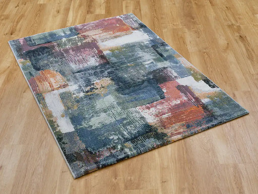 Mastercraft galleria 63504 6626 Multicoloured Living Room Moroccan Rug.