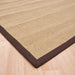 Asiatic sisal linen chocolate Brown Living Room Natural Fibre Rug.
