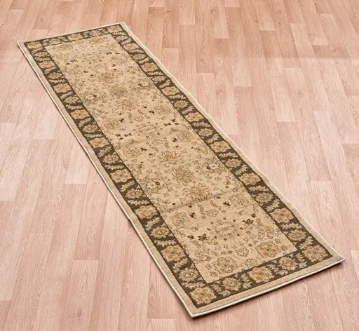 Asiatic windsor windsor 06 Green, Ivory Living Room  Rug.