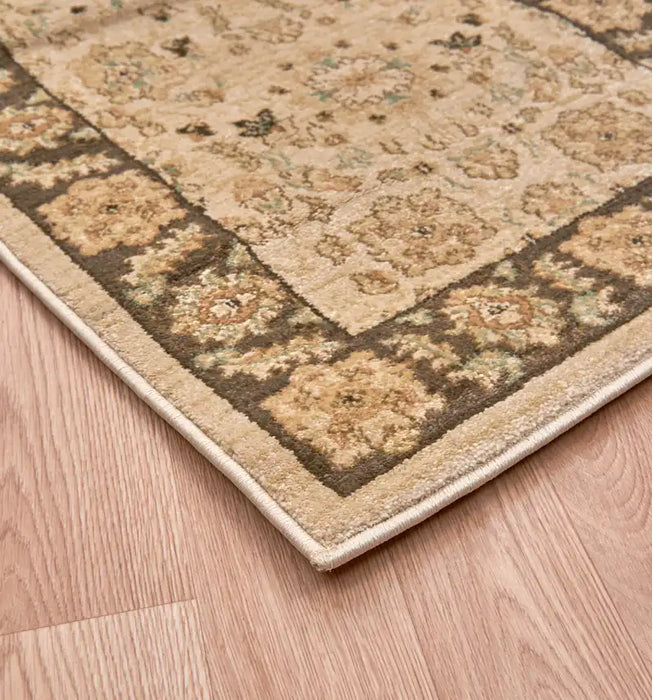 Asiatic windsor windsor 06 Green, Ivory Living Room  Rug.
