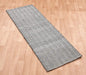 Asiatic ives modern rug black and white Black, Ivory Living Room Striped Rug.