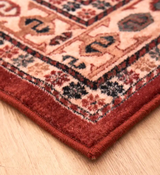 Mastercraft kashqai 4306 300 Red Living Room Wool Rug.