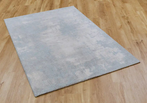 Mastercraft chamonix 46004 500 Blue, Grey Living Room Wool Rug.