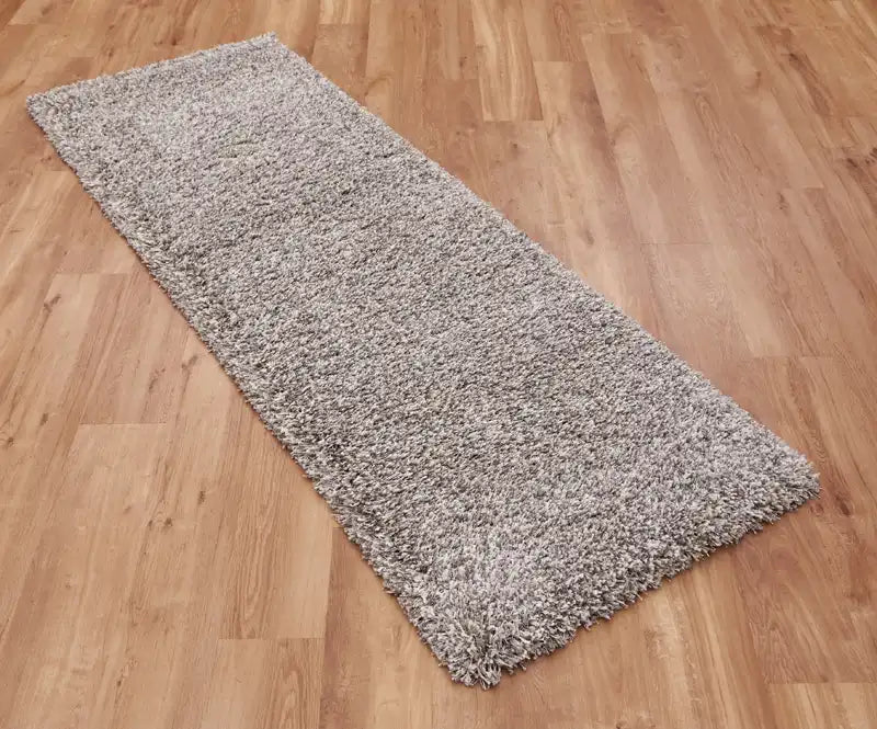 Mastercraft twilight 39001 6699 ivory silver Ivory Living Room Shaggy Rug.