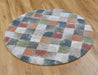 Mastercraft mehari 23245 6464 Multicoloured Living Room Shaggy Rug.