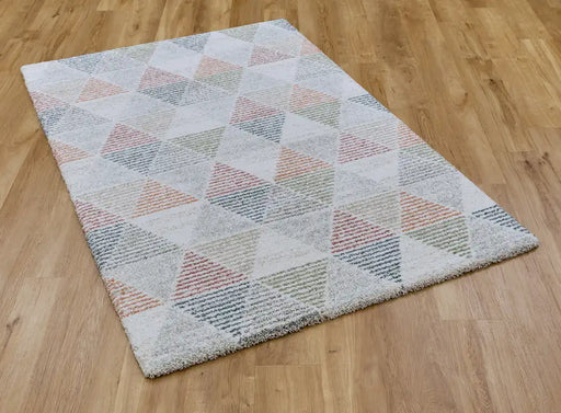Mastercraft mehari 23235 6464 Multicoloured Living Room Shaggy Rug.