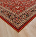 Mastercraft kashqai 4362 300 red Red Living Room Wool Rug.