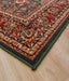 Mastercraft kashqai 4362 400 green Green, Multicoloured, Red Living Room Wool Rug.